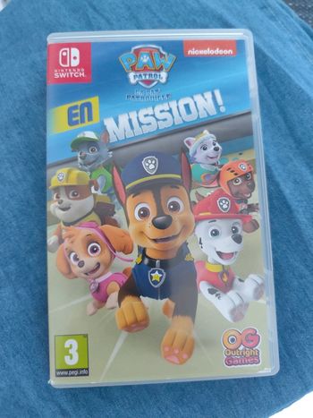 Jeu Nintendo Switch pat patrouille