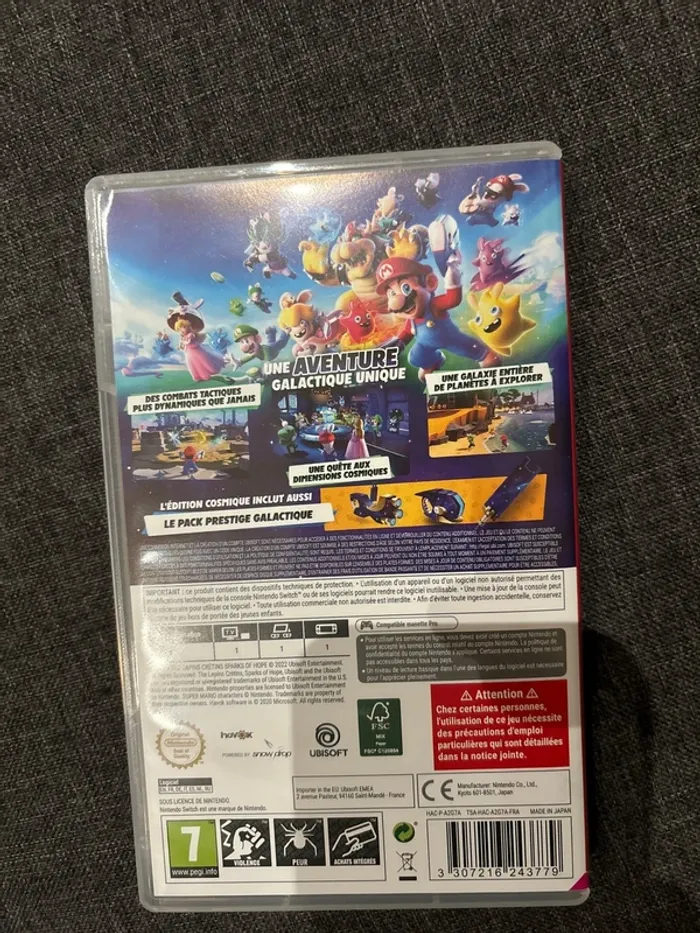 Jeu switch mario+lapins cretins sparks of Hope - photo numéro 3