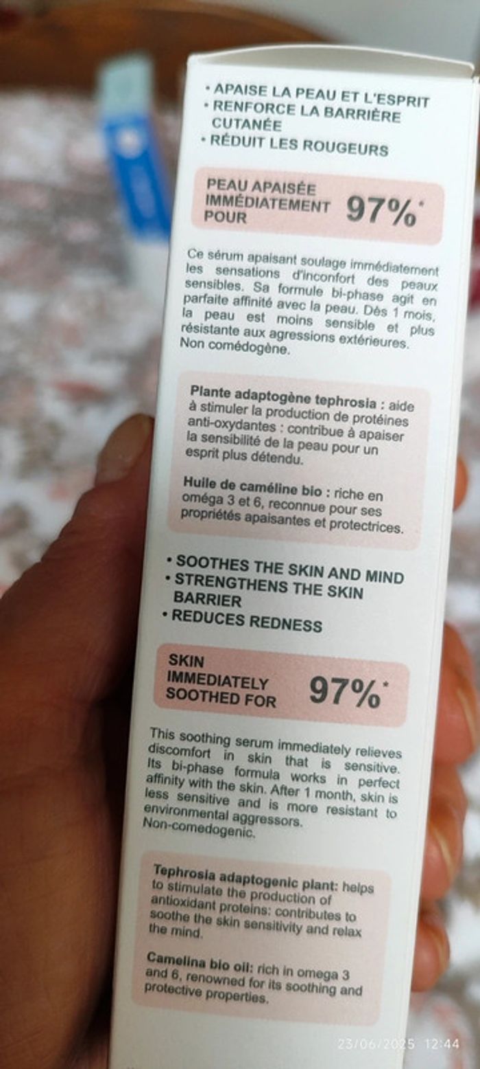 Melvita NectarCalm Sérum Apaisant Fortifiant Peaux Sensibles 30 ml - photo numéro 4