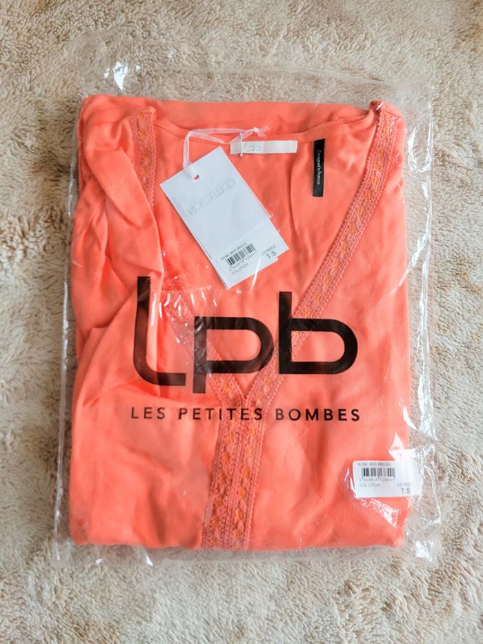Robe d'été orange femme – LPB - Taille S - photo numéro 4