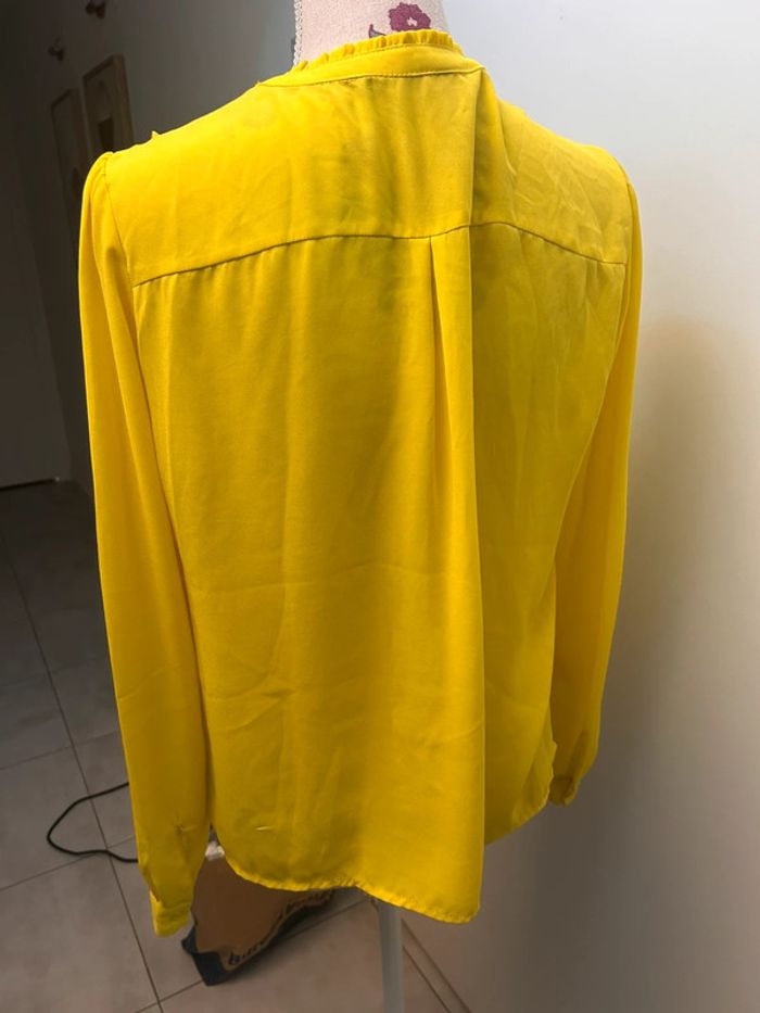 Chemisier jaune Only taille 38 - photo numéro 4