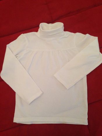 Sous-pull Blanc enfant 3 Ans