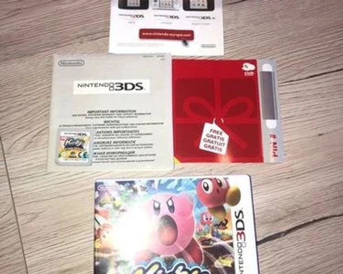Jeu Nintendo 3Ds Kirby triple Deluxe