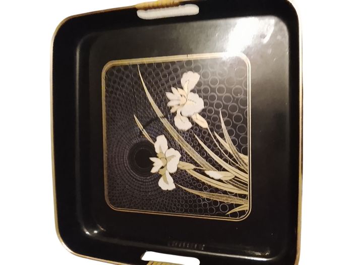 Plateau laqué japonais eiga