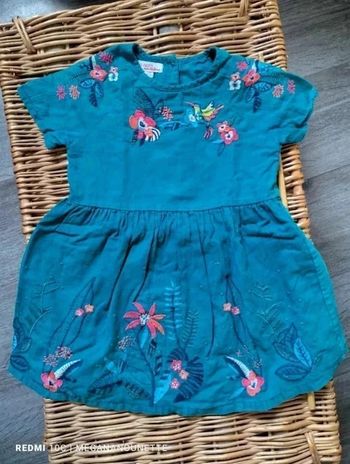 👗 Robe brodée fille - Du Pareil au Même - Taille 3 ans