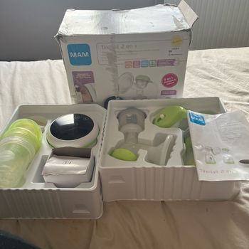 Tire lait électrique et manuel  2 en 1 mam