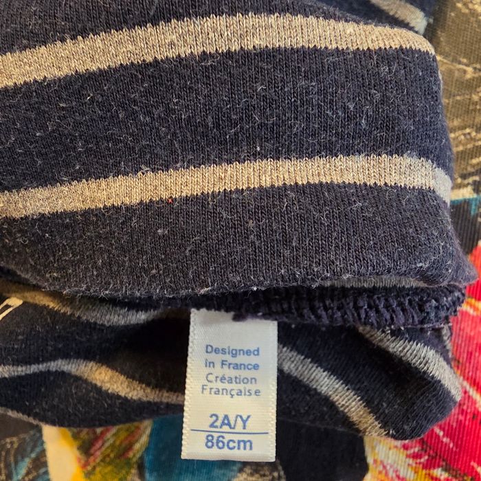 Sous pull bleu marine 2 ans - photo numéro 3