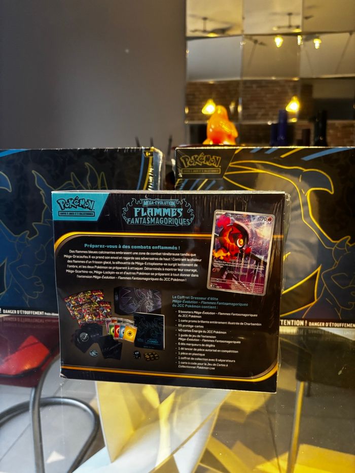 Coffret pokémon ETB flamme fantasmagorique - photo numéro 4