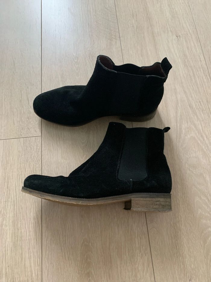 Bottines noires simple T38 - photo numéro 2