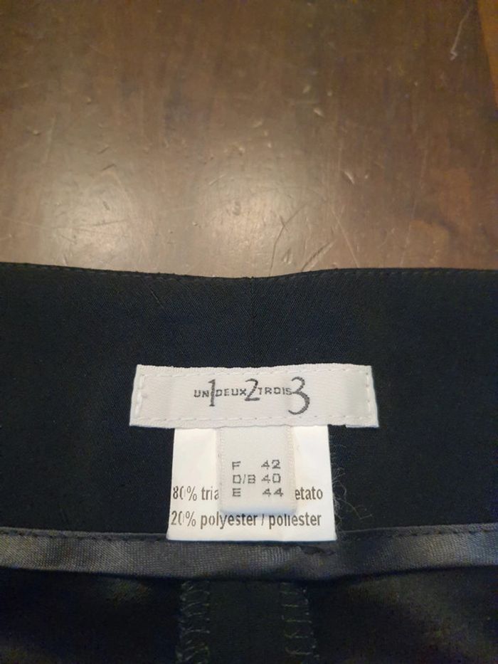 Pantalon chic noir 1un2deux3trois fr 42 be 40 - photo numéro 7