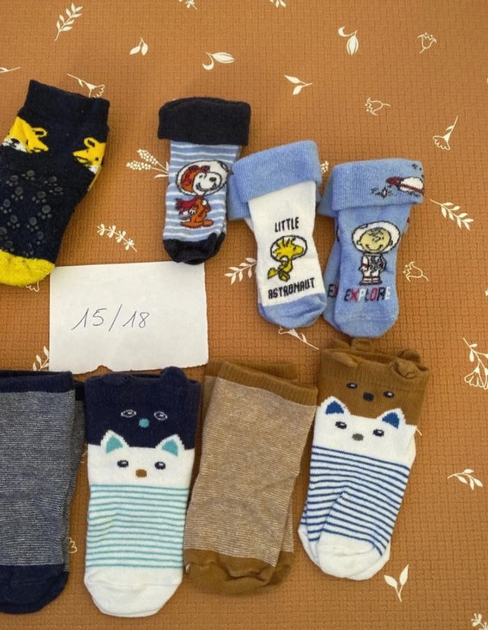 Lot 10 paires de chaussettes 15/18 - photo numéro 3