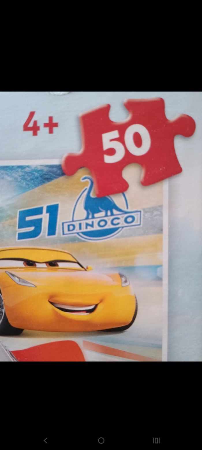 Puzzle cars flash McQueen complet - photo numéro 2