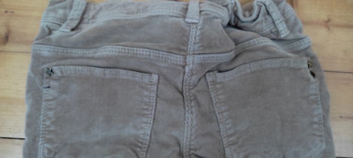 Pantalon velours fille Vertbaudet 8 ans - photo numéro 2