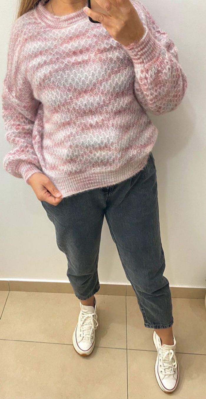 Pull Ample Oversize Doux Taille Unique - photo numéro 8