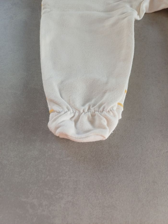 Dors bien / pyjama / grenouillère en coton, TAO, 6 mois, mixte, très bon état, ouverture sur le devant - photo numéro 4