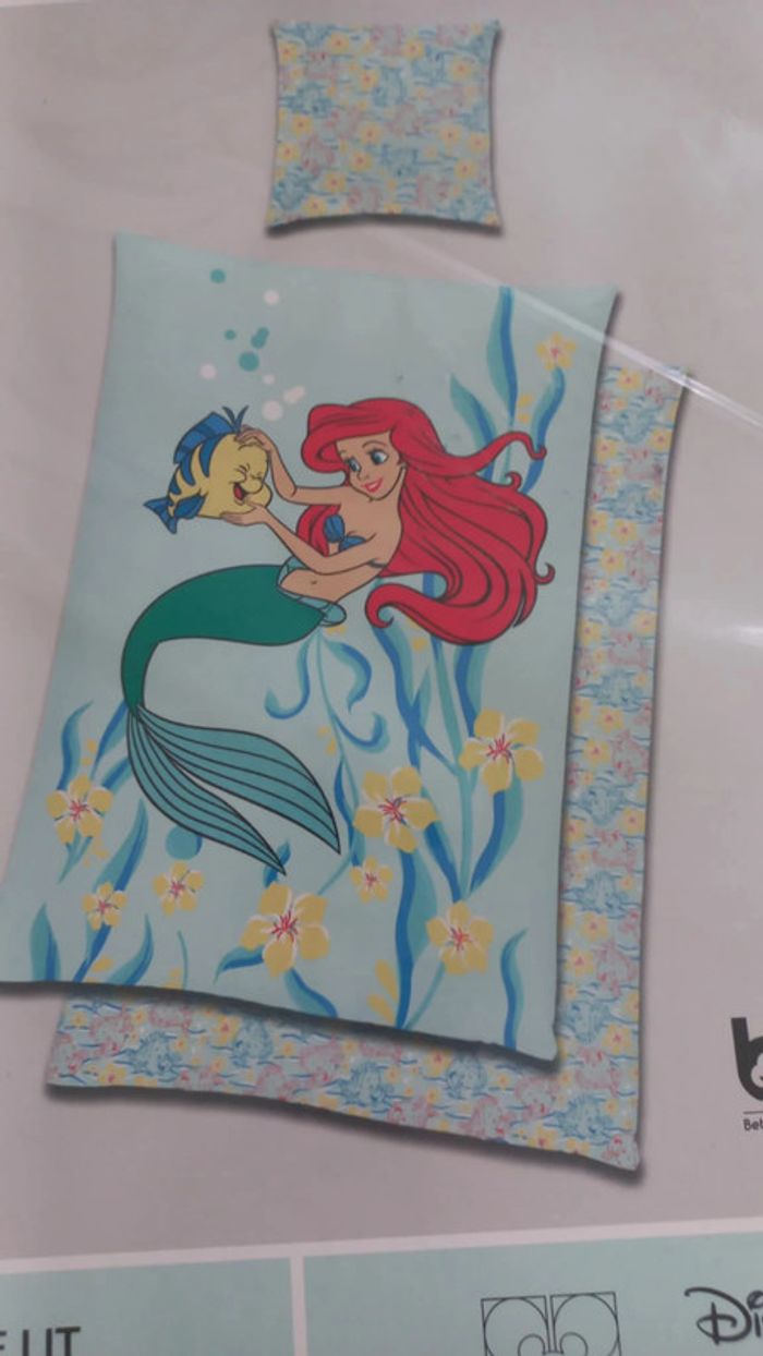 parure de lit DIsney Home La petite sirène