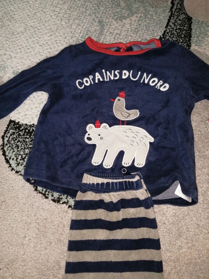Pyjamas Velours Garçon - photo numéro 2