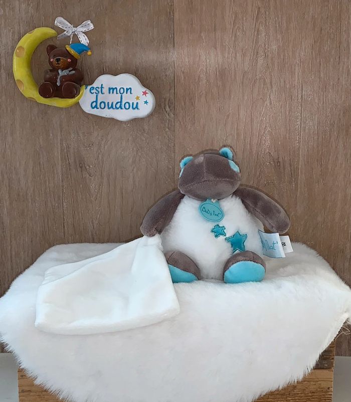 NAT29 doudou hippopotame 🦛 babynat