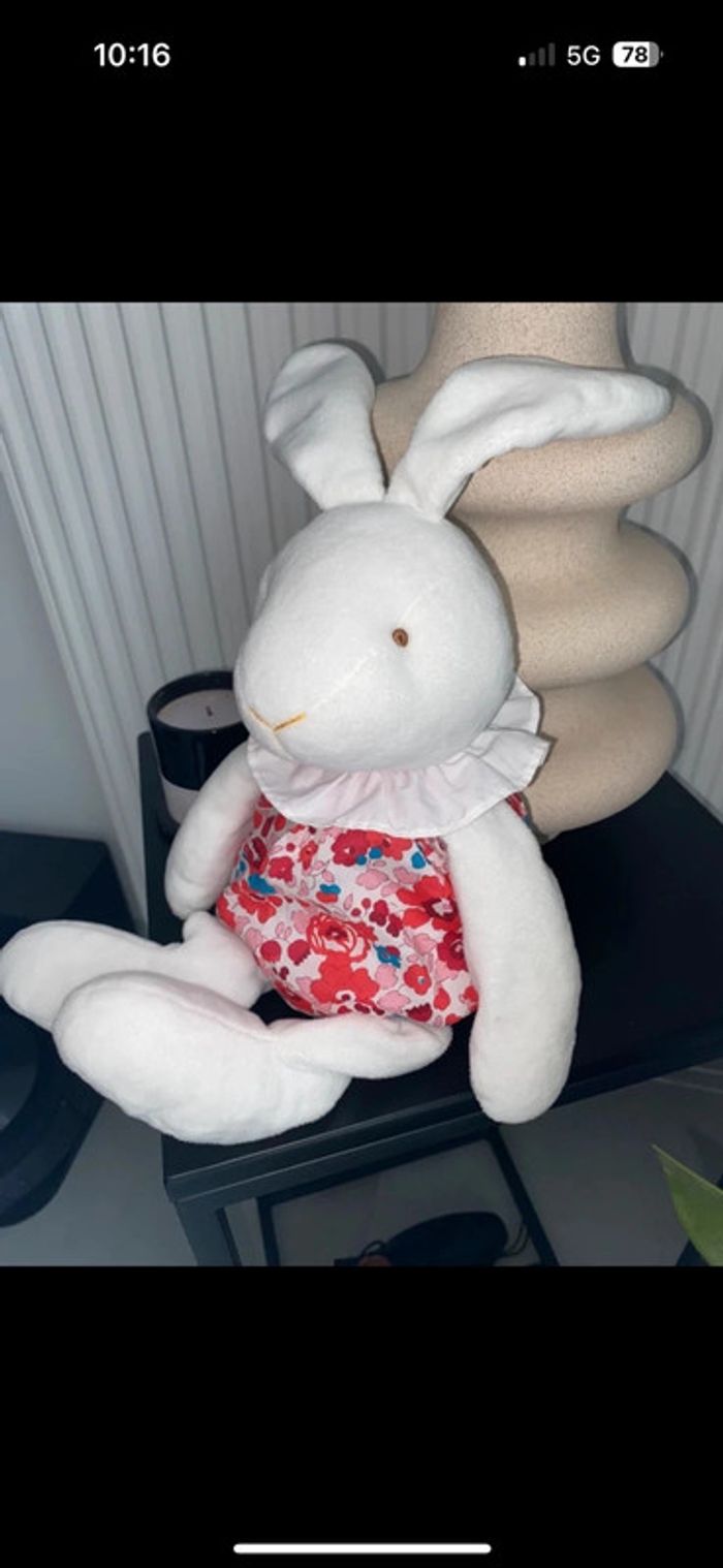 Doudou lapin jacadi bloomer - photo numéro 3
