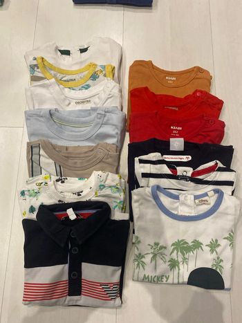 Lot de 13 t-shirt garçon