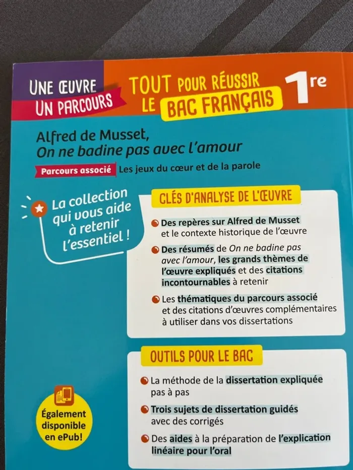 Livre On ne badine pas avec l amour Alfred de musset - photo numéro 4