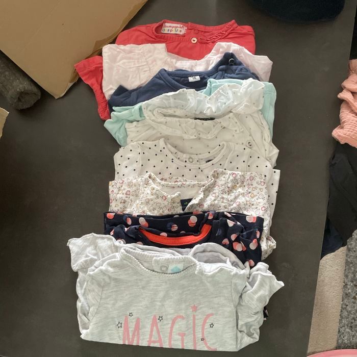 Lot haut manche longue 6mois