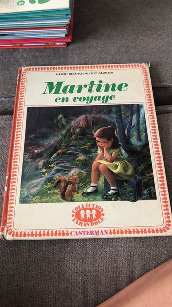 Livre Martine en voyage 1954