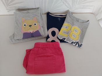 Lot vêtements fille 10 ans