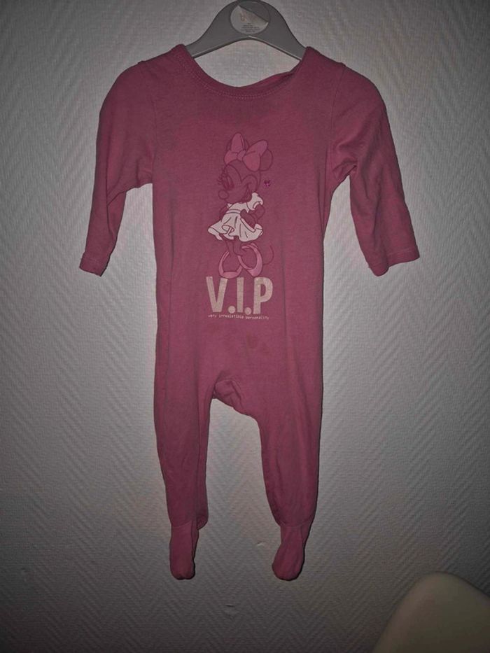 Pyjama Minnie taille 12 mois