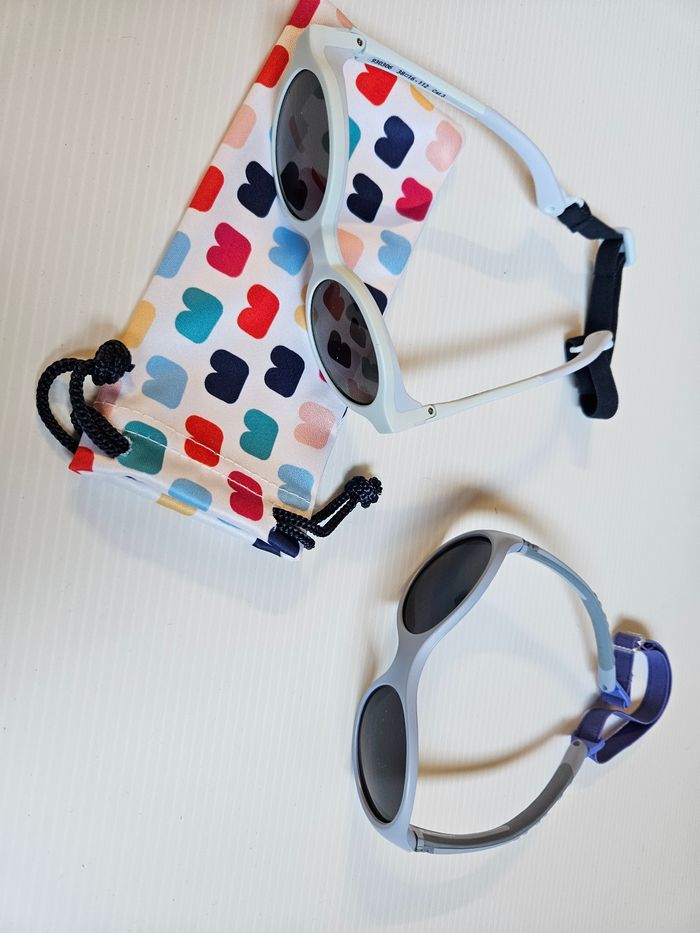 Lot de 2 paires de lunettes de soleil bébé
