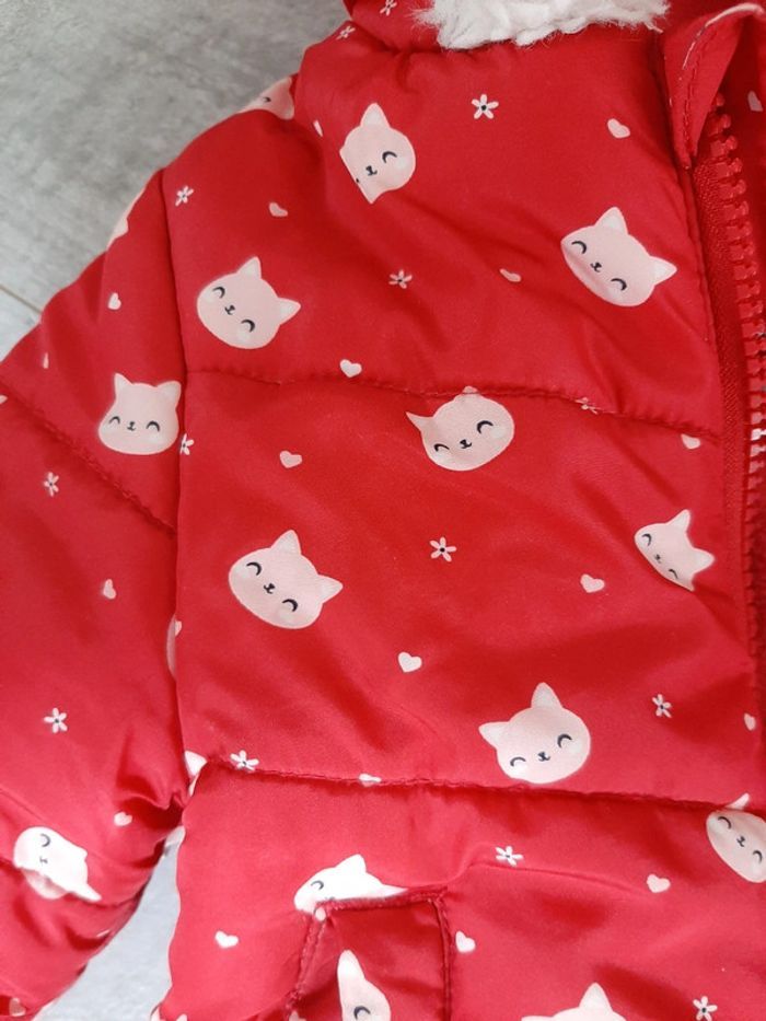 Doudoune motif petits chats - photo numéro 4