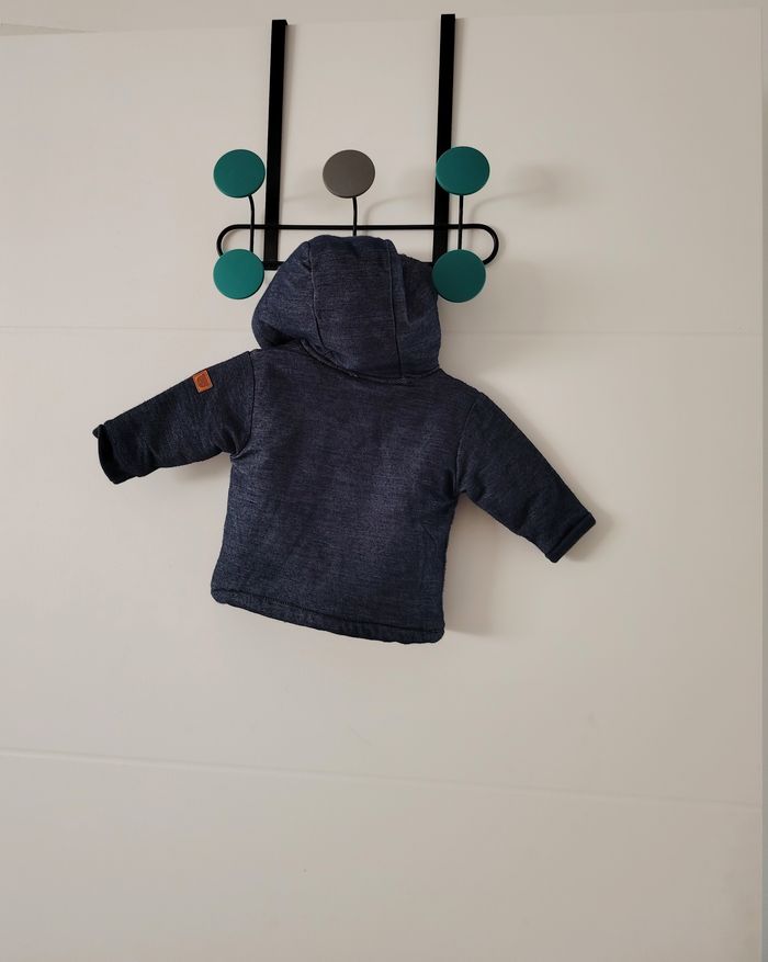 manteau à capuche - 3 mois - photo numéro 3