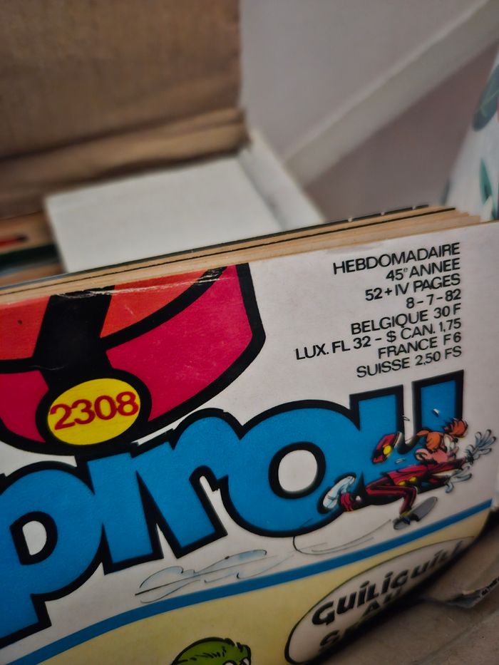 Gros lot Spirou magazines 1980 - photo numéro 10