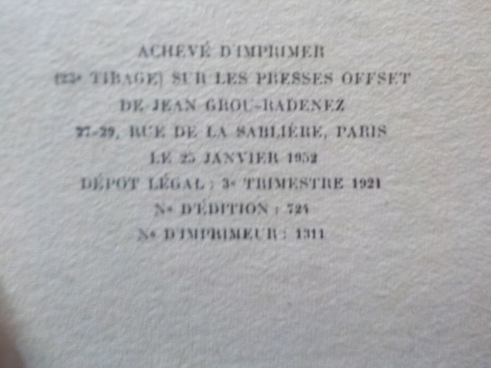 LES SILENCES DU COLONEL BRAMBLE d'André MAUROIS Ed. Grasset 1921 - photo numéro 9