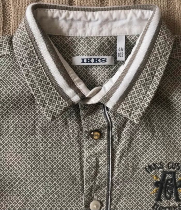 Chemise taille 4 ans IKKS neuve - photo numéro 2