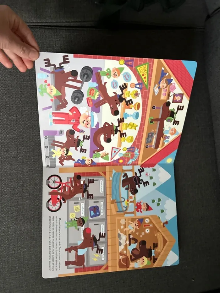 Livre l’atelier du Père Noël - photo numéro 5