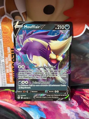 Pokémon Moufflair V 108/195 Tempête argentée - EB.12