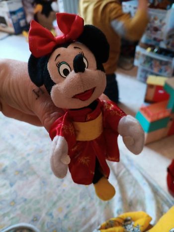 Petit peluche marionnette vintage minnie année 2000