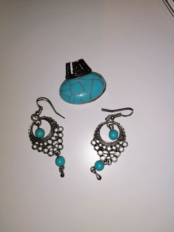 Ensemble boucle d oreille - photo numéro 2