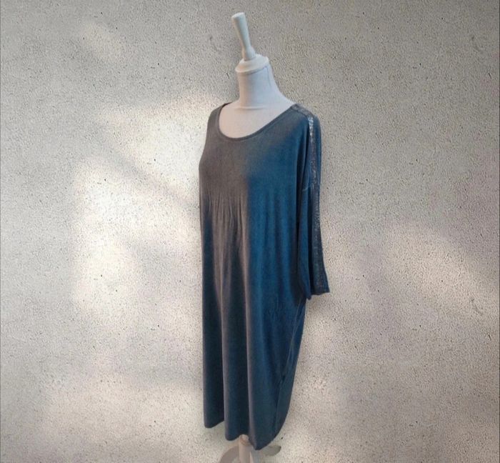 Robe longue oversize sequins sur les manches Saint Tropez 40-42 - photo numéro 2