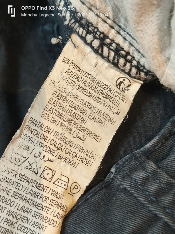 Jean 9ans-132-137cm Kiabi fit Réduction jusqu'à -70% - photo numéro 4