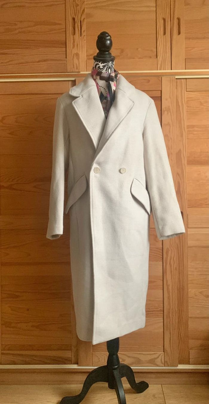Long manteau élégant femme XS H&M - photo numéro 2