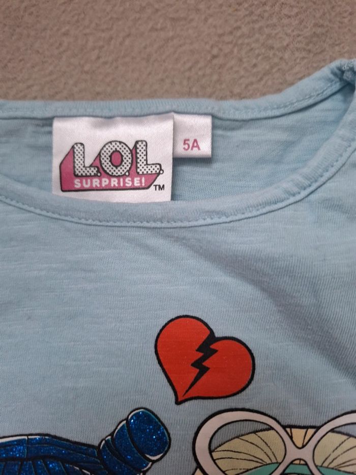 T shirt manche courte taille 5 ans - photo numéro 3