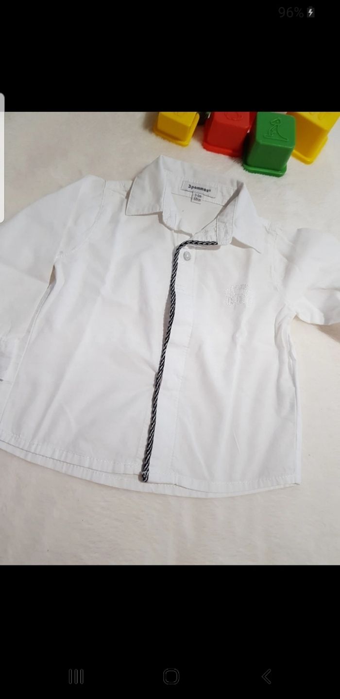 Chemise bébé taille 6 mois