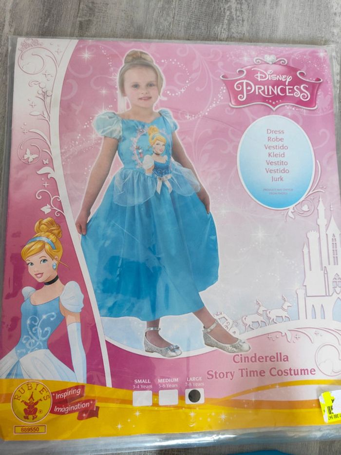 Robe princesse cendrillon 7-8A