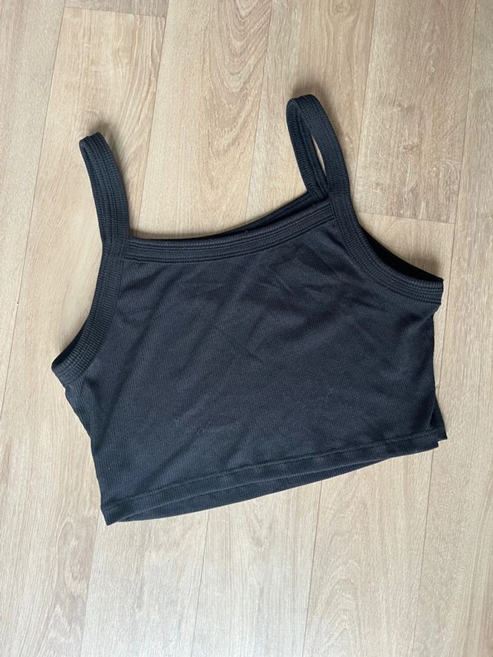 Crop top noir S - photo numéro 3