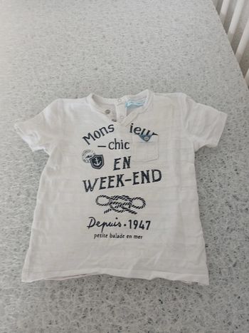 Tee shirt 24 mois
