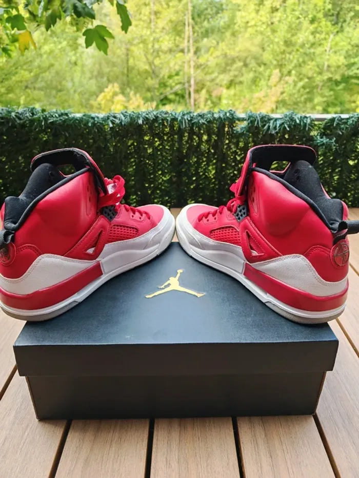 Jordan Max Aura 5 Black University Red 44,5 - photo numéro 7