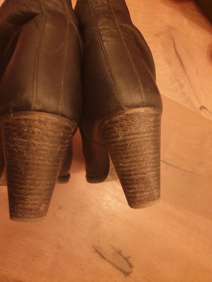 Bottine cuir taille 38 - photo numéro 5
