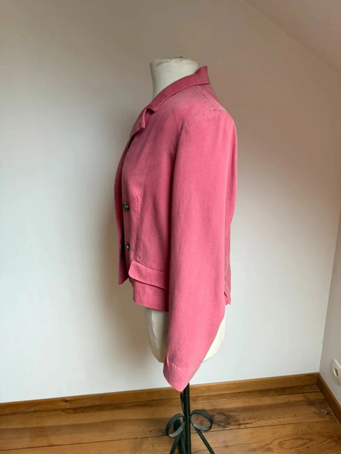 Superbe Blazer Veste Promod rose 🌸 M 38 40 - photo numéro 6